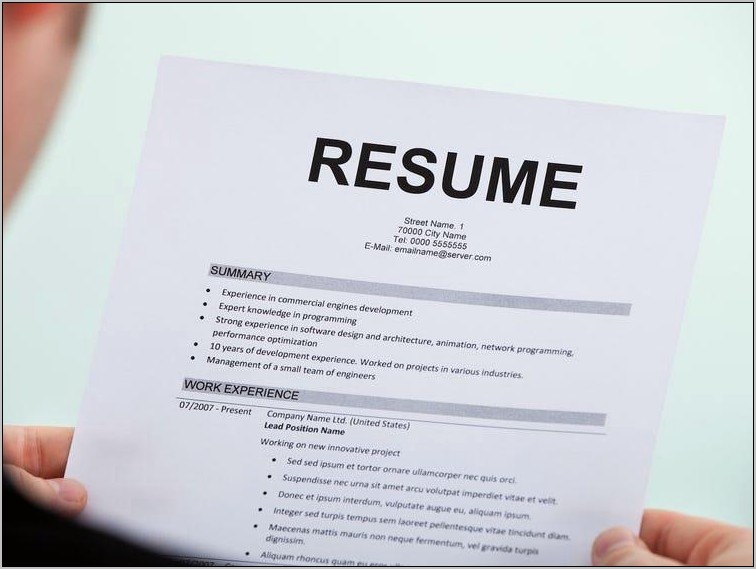 Can You List Future Jobs On Resume
