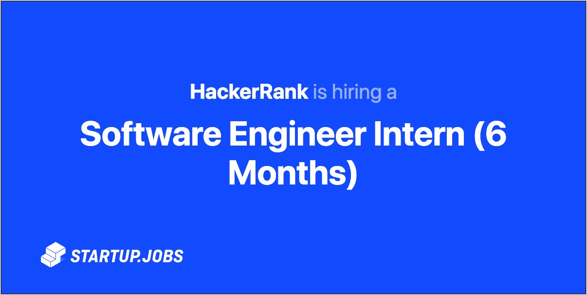 Can You Put Hackerrank On Resume