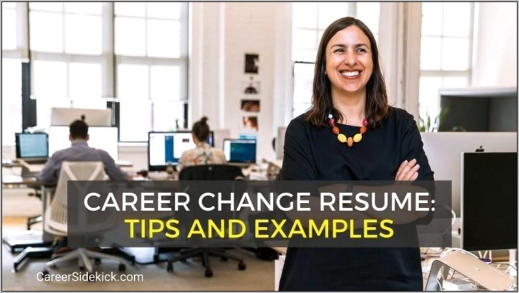 Career Change Resume Example Office Work