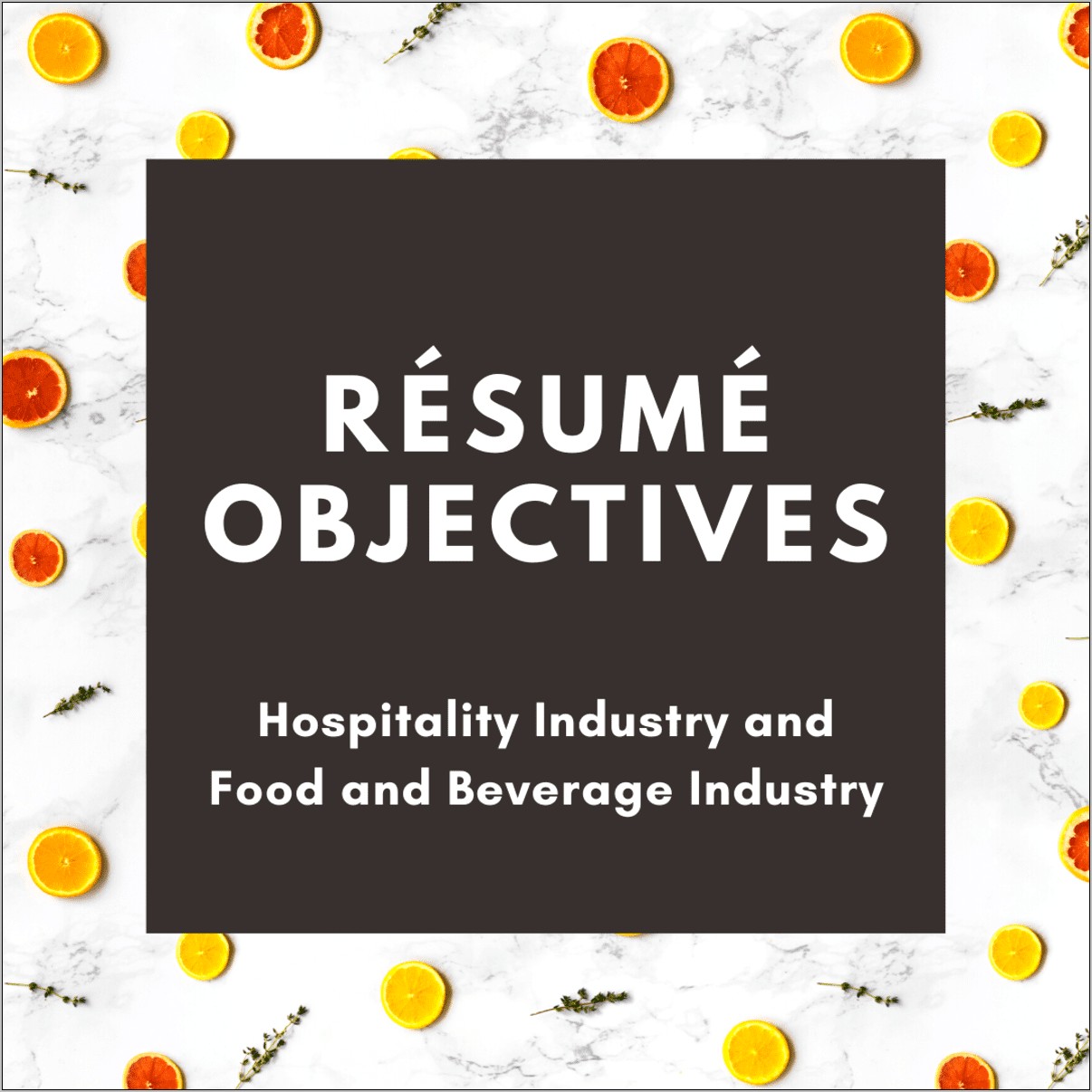Career Objective For Resume For Hotel Management