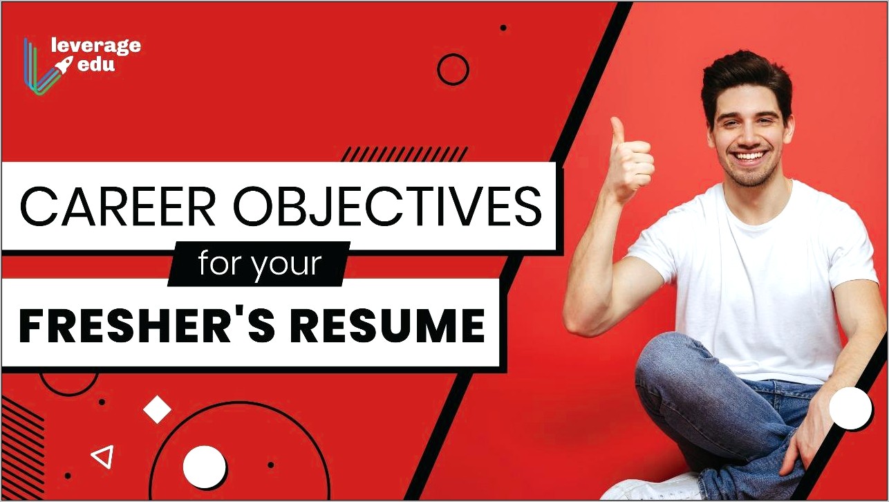Career Objective For Resume Job Seeking