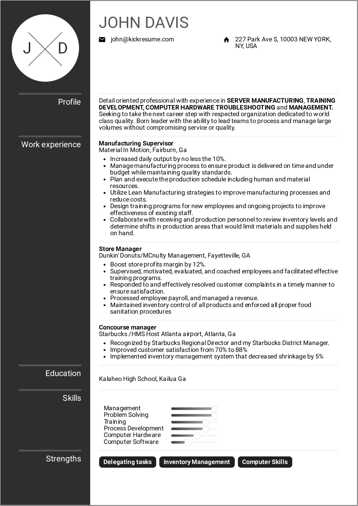 Career Objectives In A Resume For Fresher