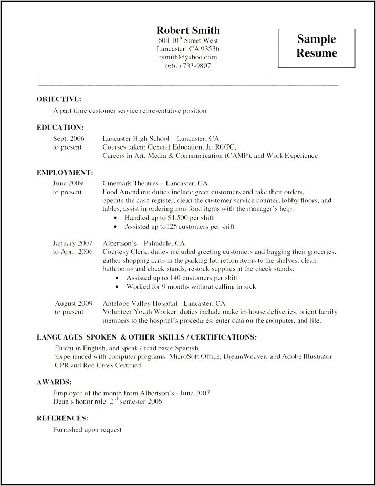 Cash Application Clerk Job Description For Resume