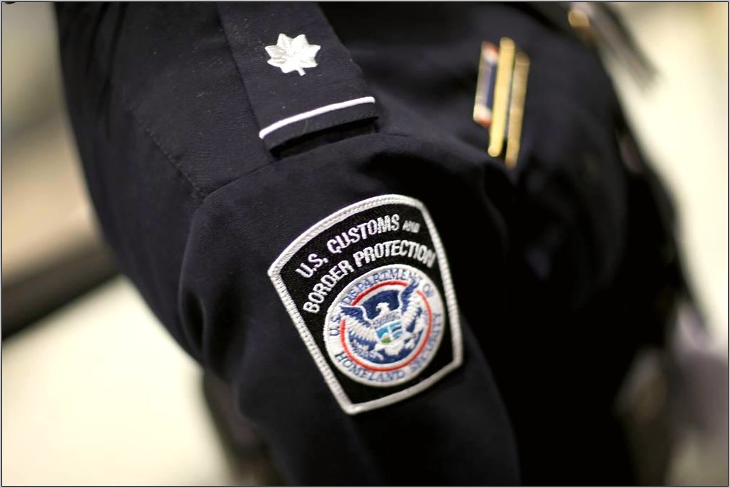 Cbp Resume Example For Transitioning Military