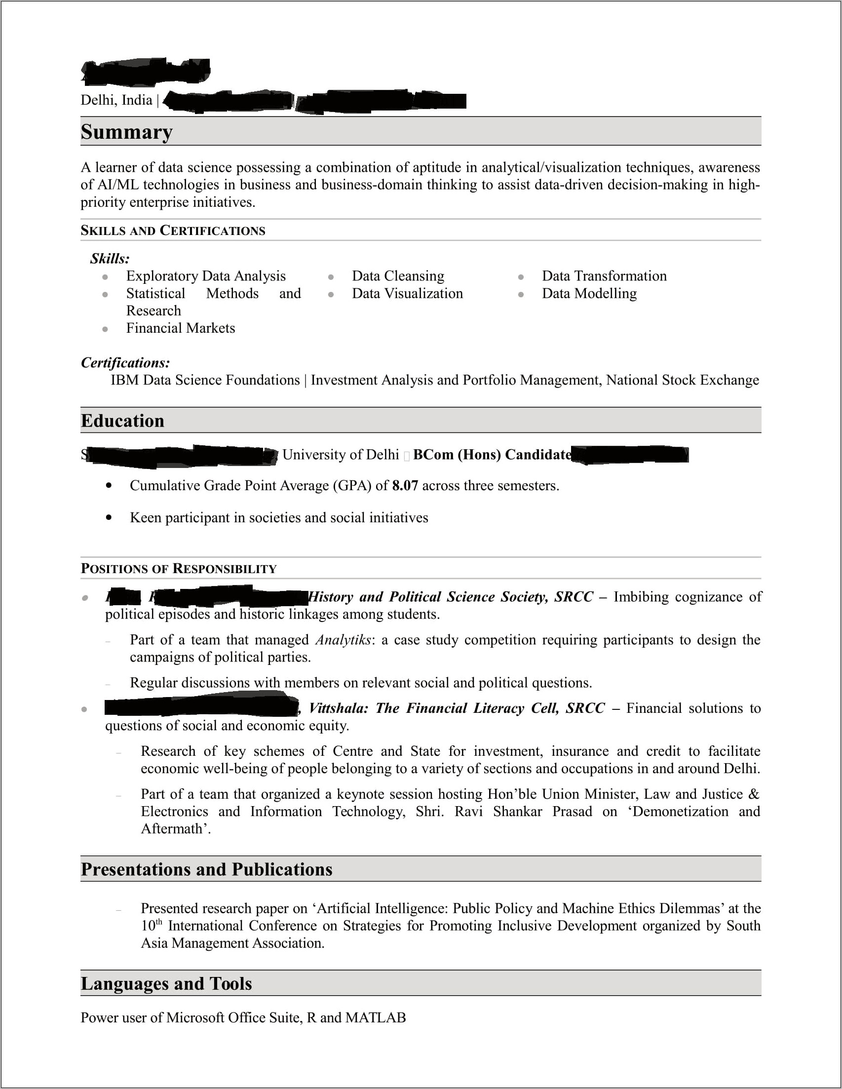Certificates To Put On My Resume Reddit