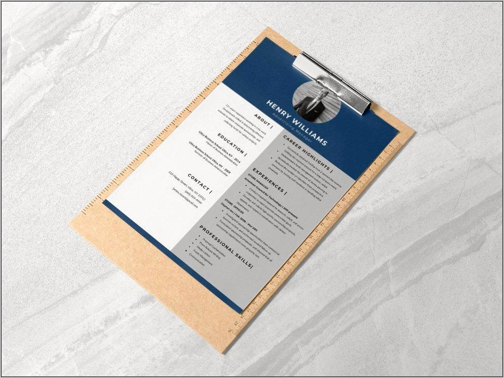 Change Colors In Resume Template In Word