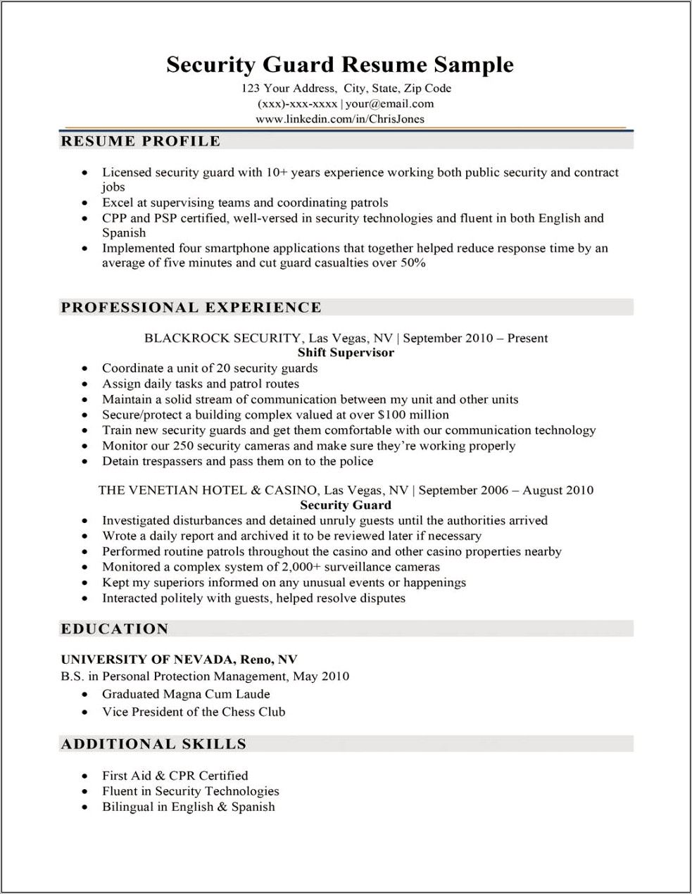 Church Musician Job Description Resume