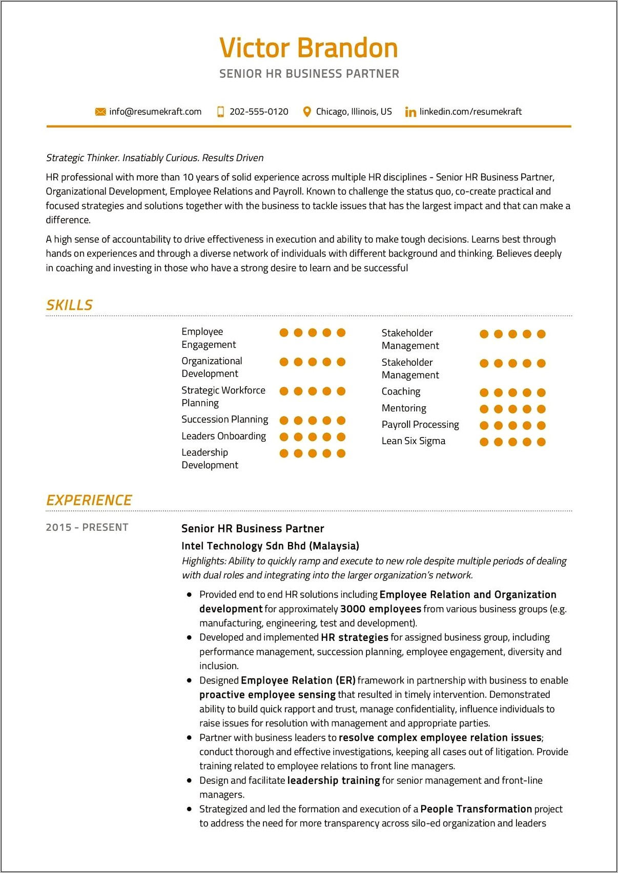 Client And Stakeholder Management On Resume