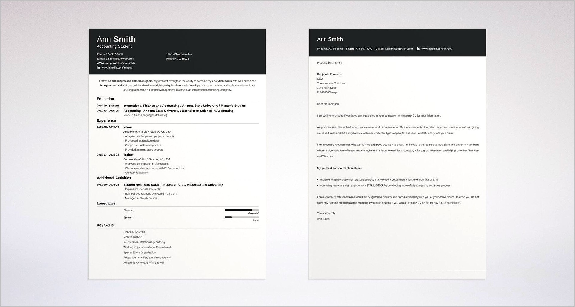 Combine Cover Letter And Resume Into Single Document