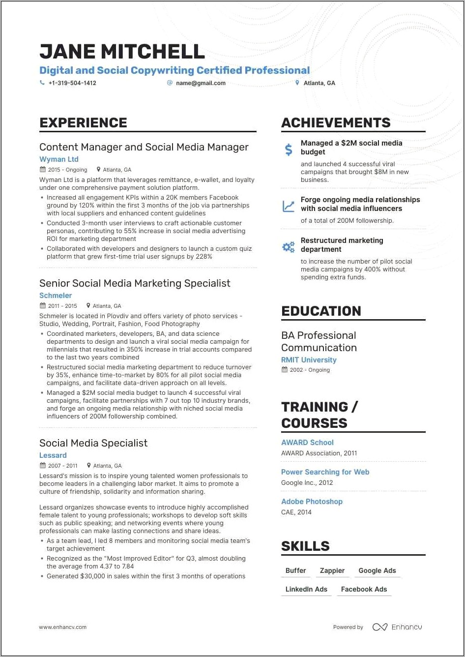 Community Knowledge On A Resume Examples