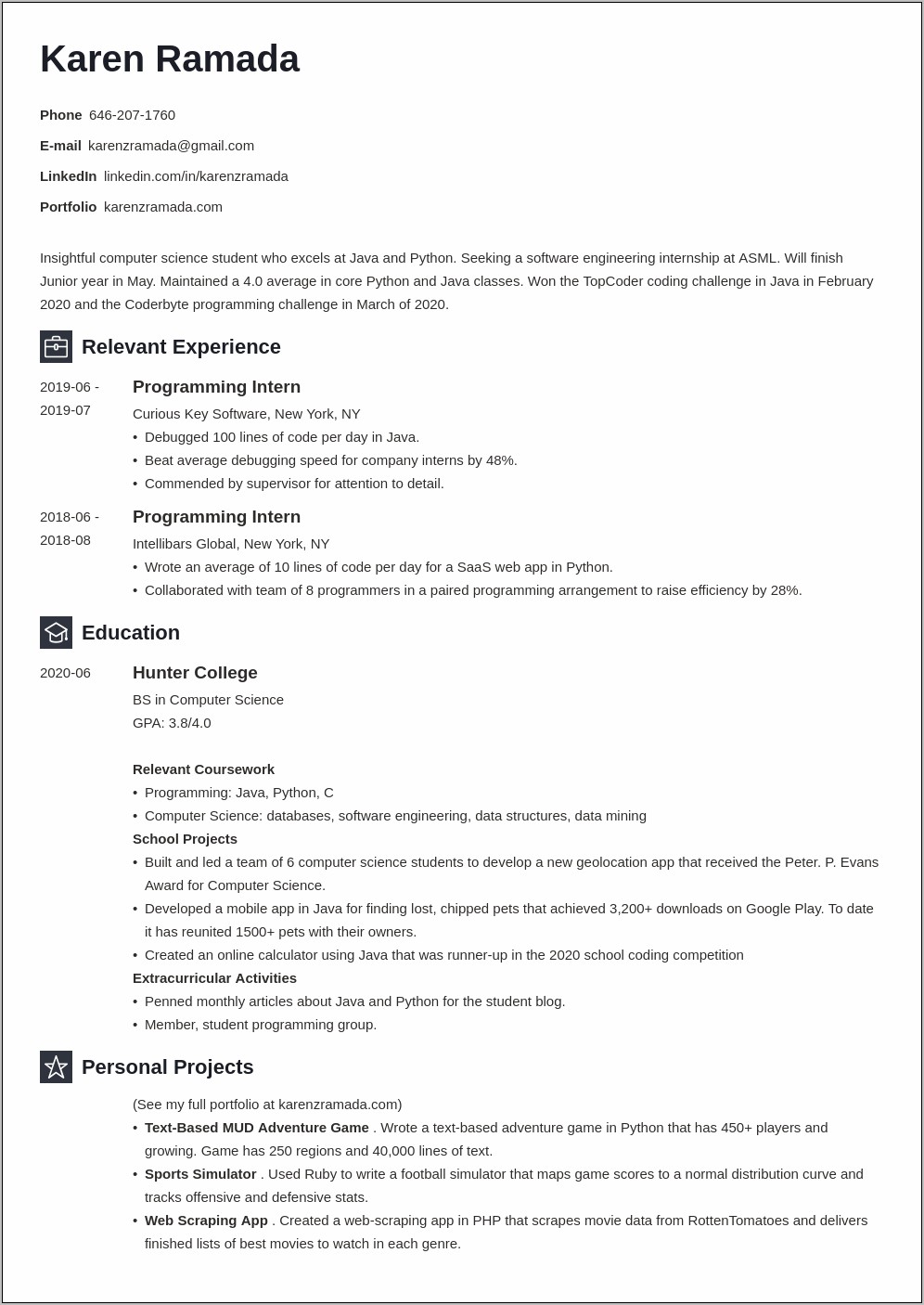 Computer Skill Examples For Resume 2019