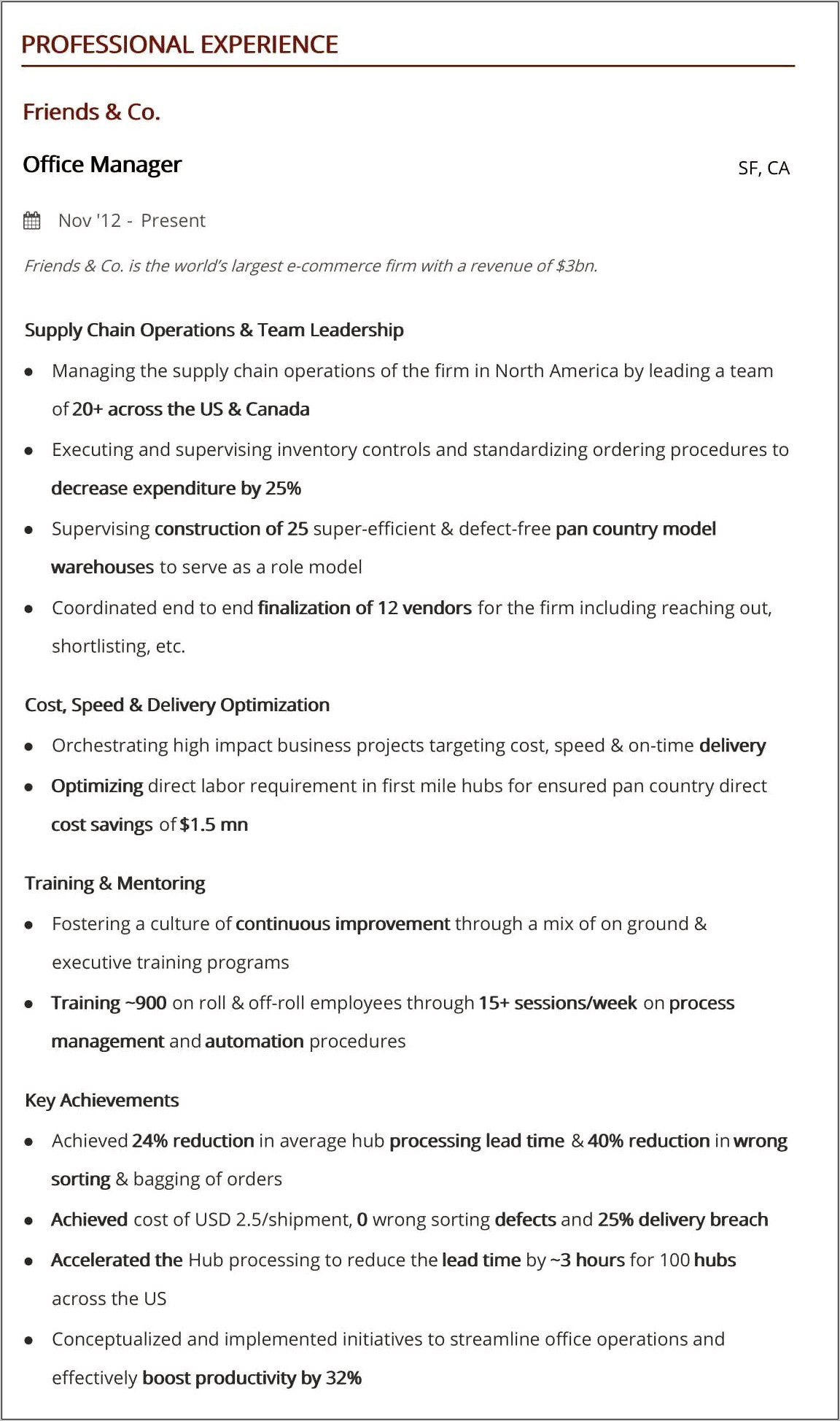 Construction Quality Control Manager Resume Charleston Sc