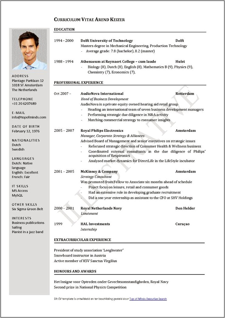 Consumer Insights Manager Resume Sample