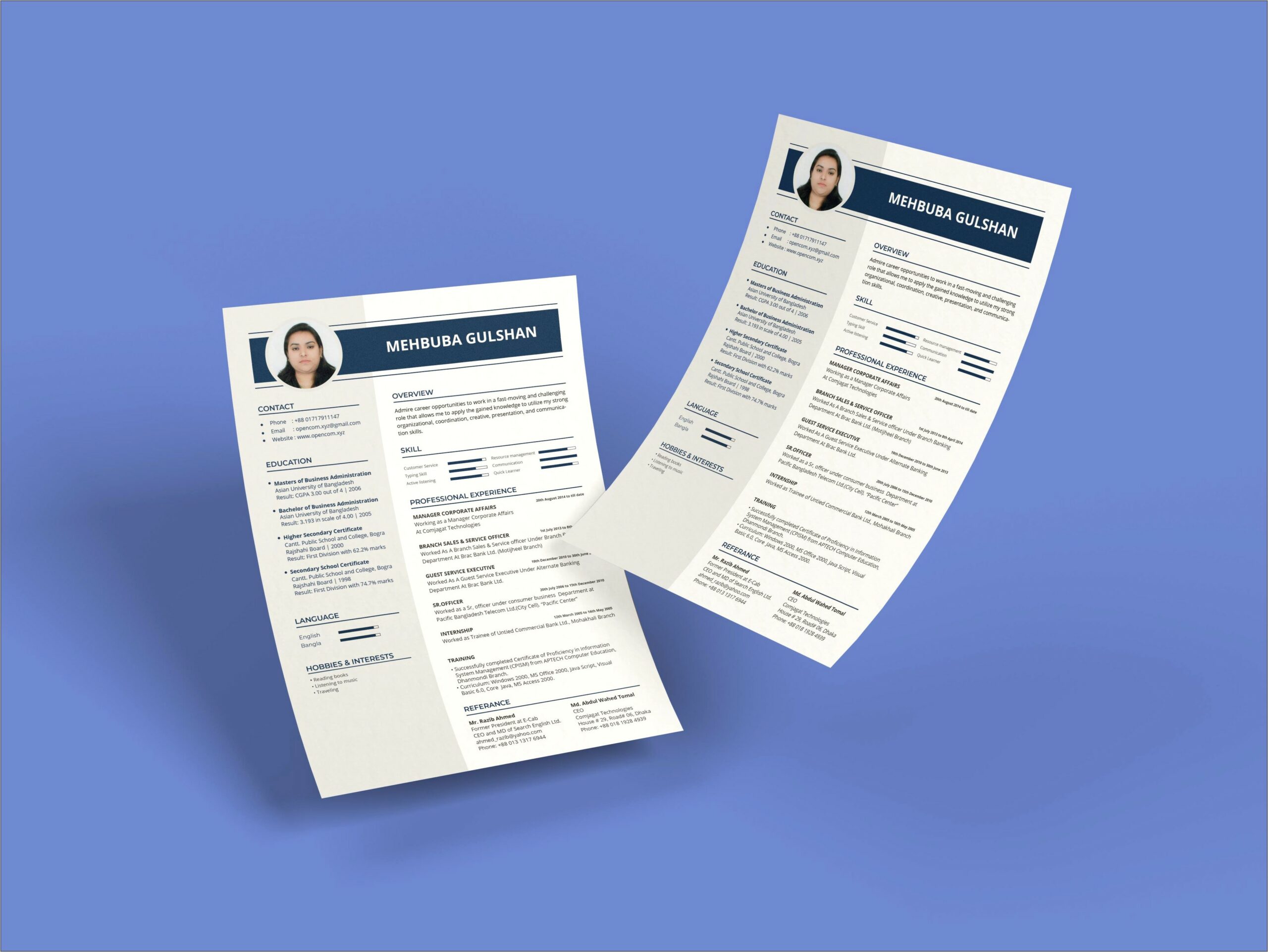 Coordinating Cover Letter With Resume Design