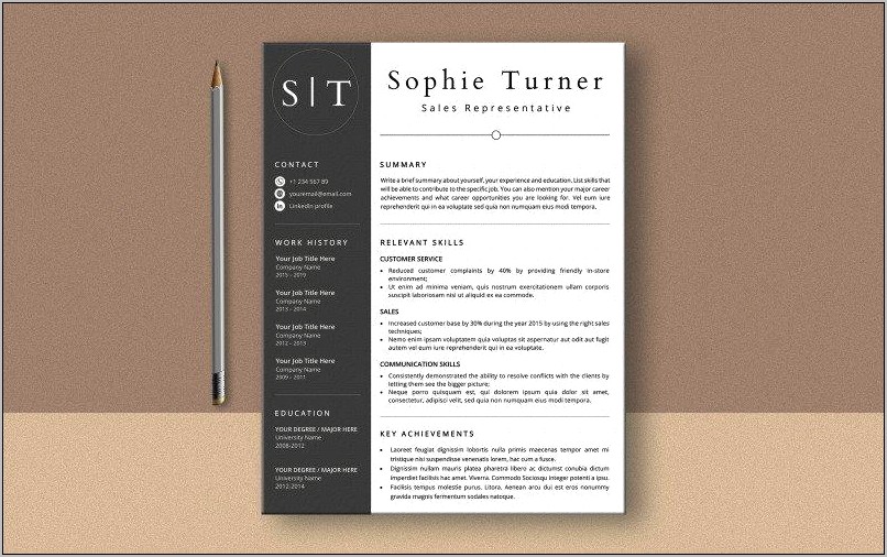 Cover Letter For Functional Resume Template Microsoft