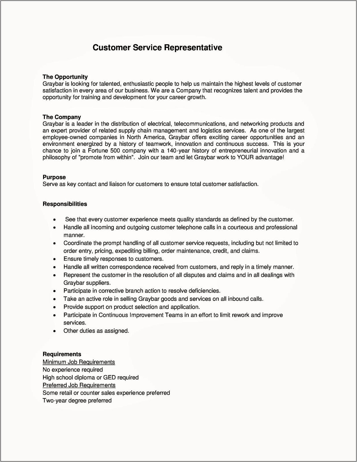 Cover Letter For Resume For Claims Trainee Representative
