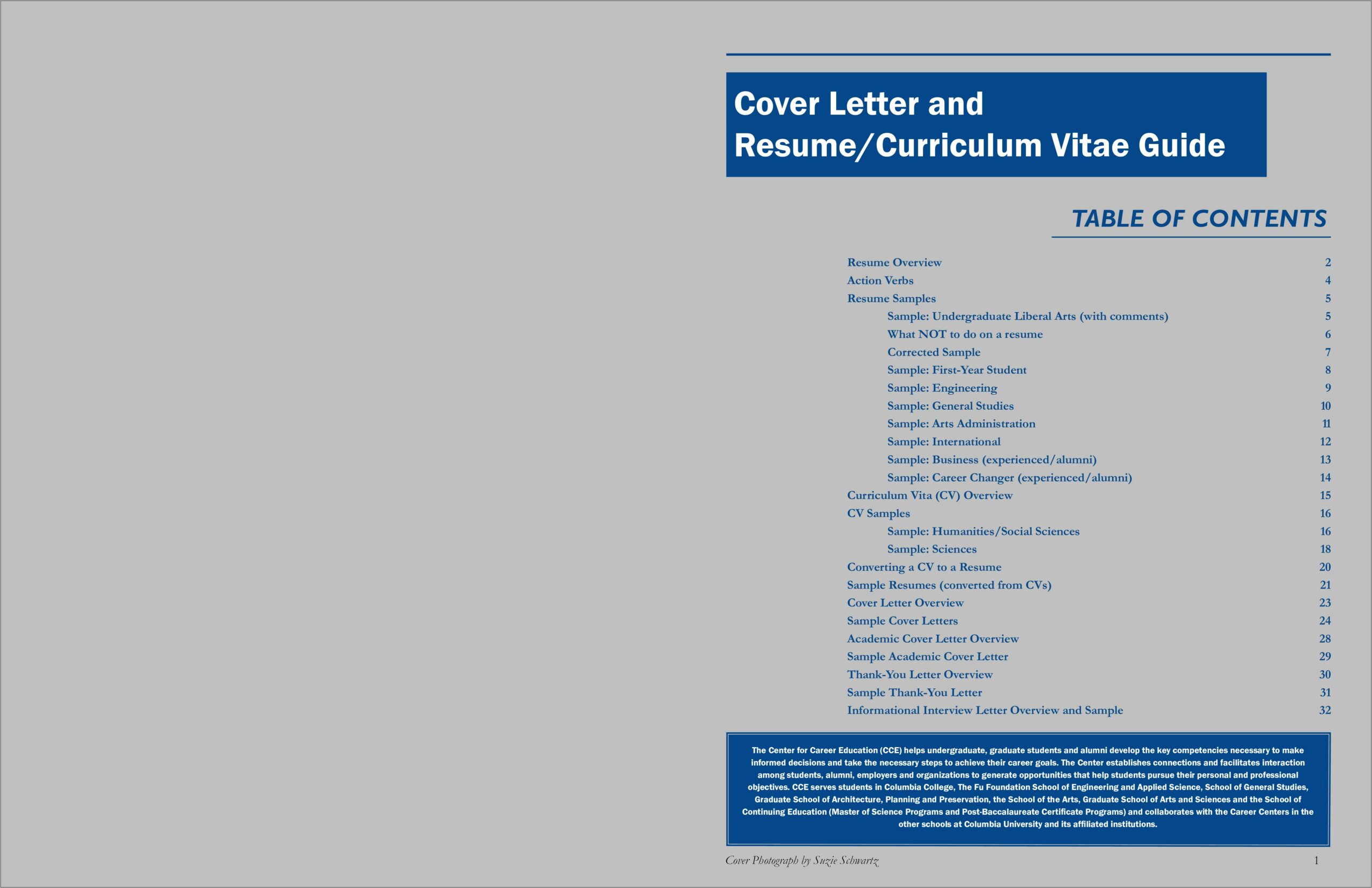 Cover Letter For Resume Sample For Job