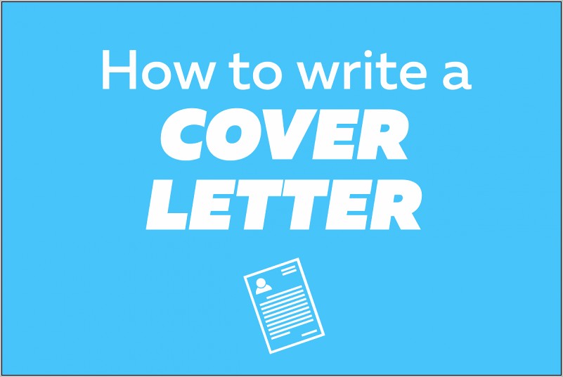 Cover Letter For Sending Your Resume