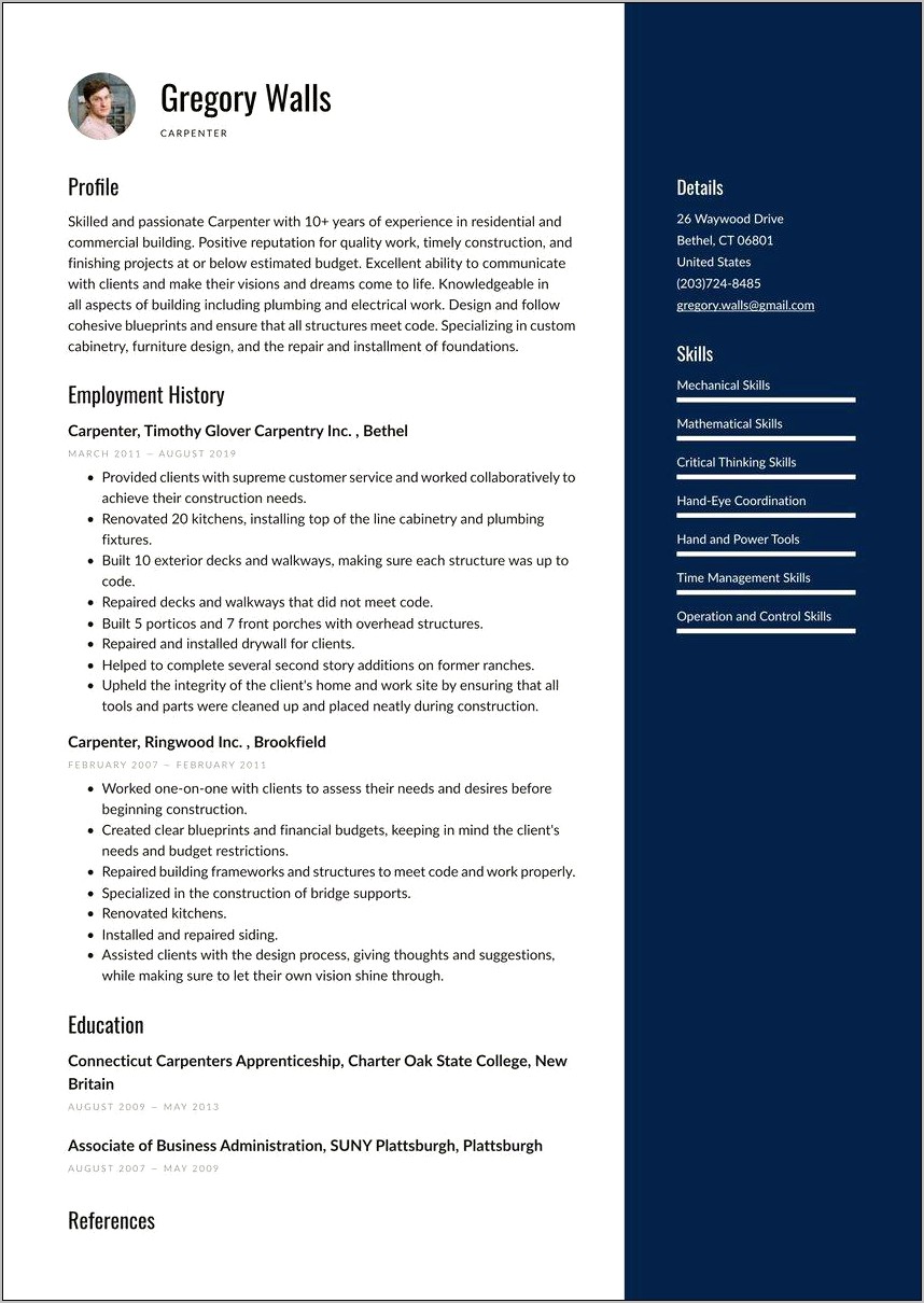 Create A Perfect Resume For Free