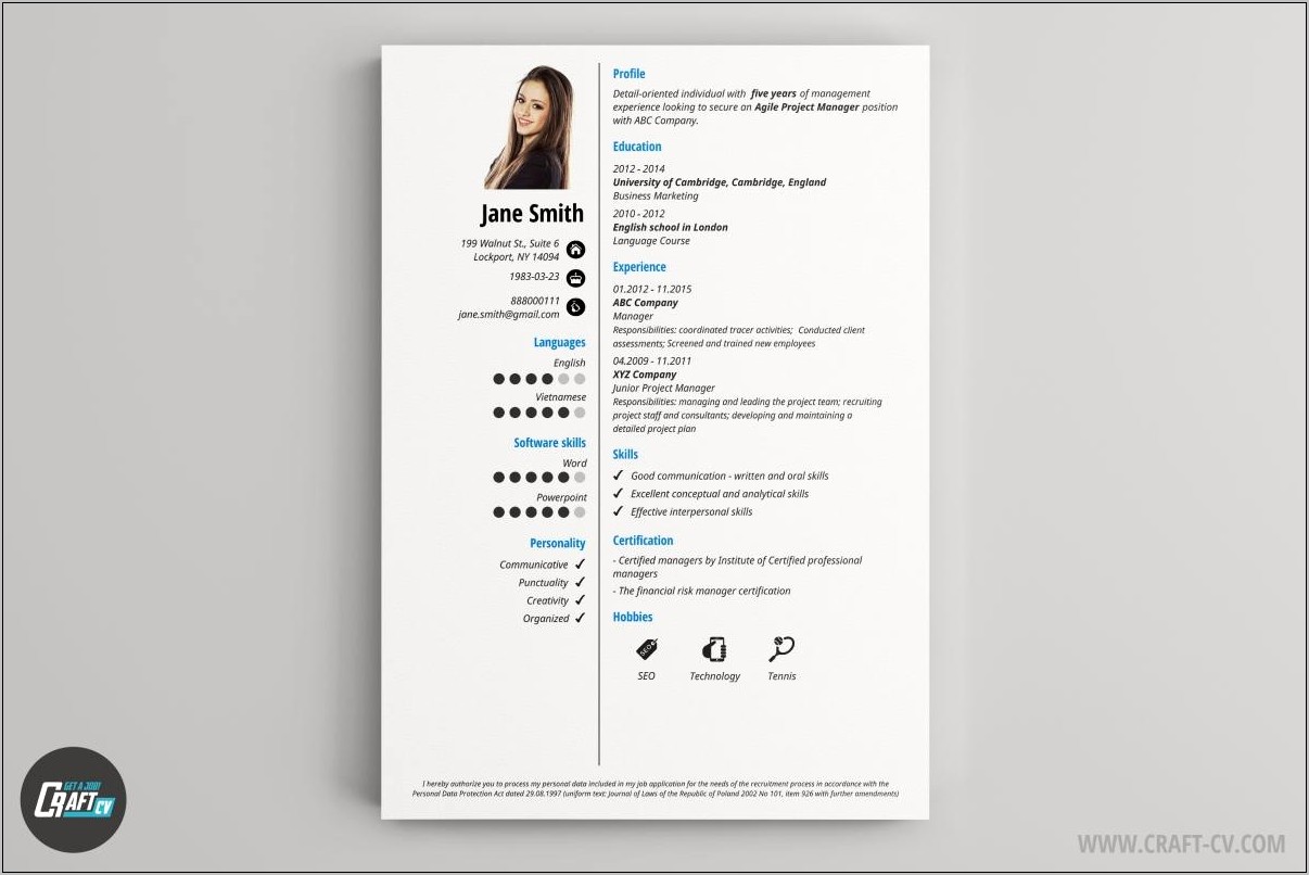 Create And Download Free Resume Online