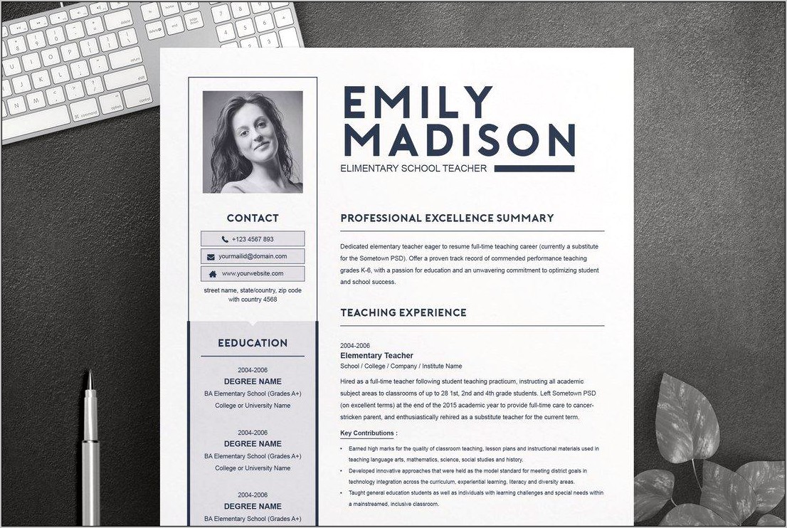 Creative Templates For Student Resume Free