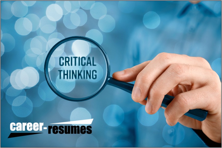 Critical Thinking Skills Resume Deductive Reasoning