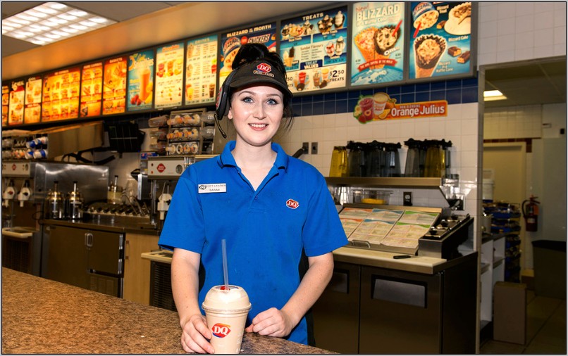 Dairy Queen Store Manager Description For Resume
