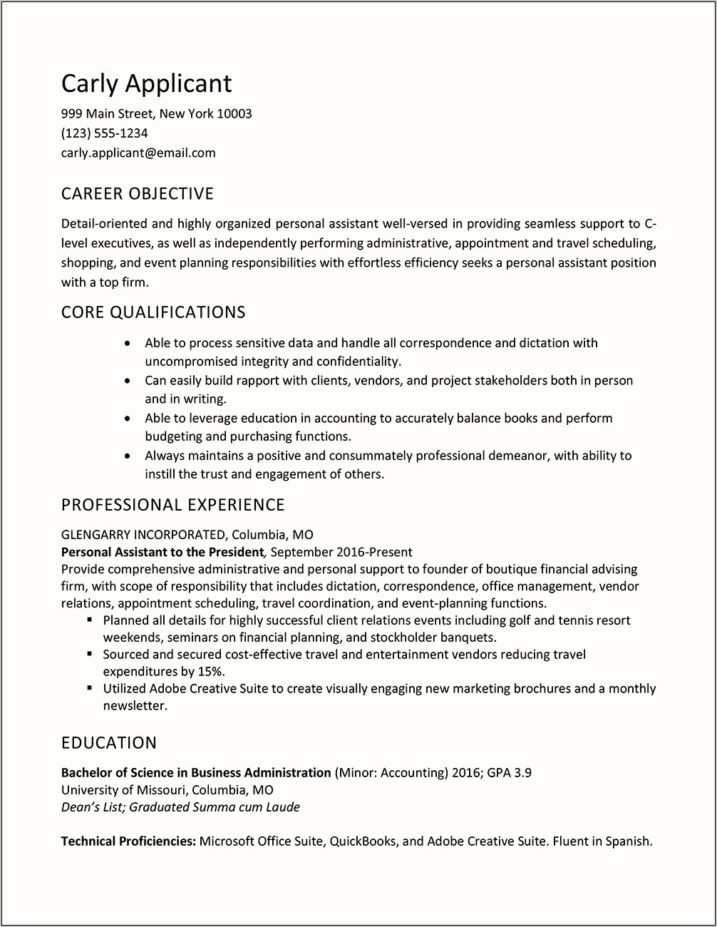Data Processing Assistant Job Description For Resume