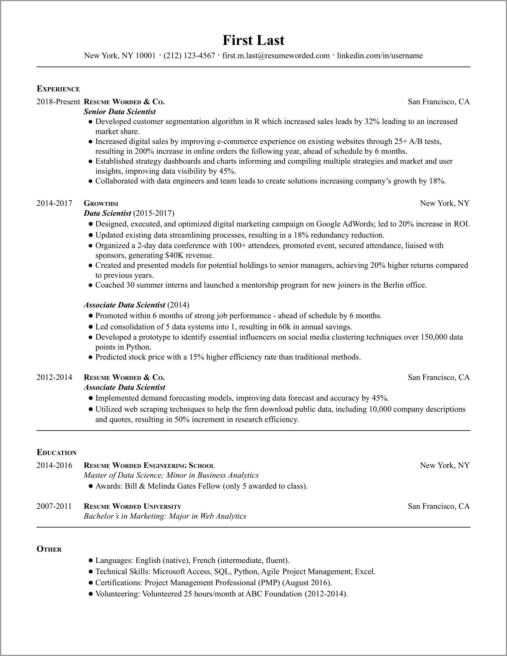 Data Science Projects To Put In Resume