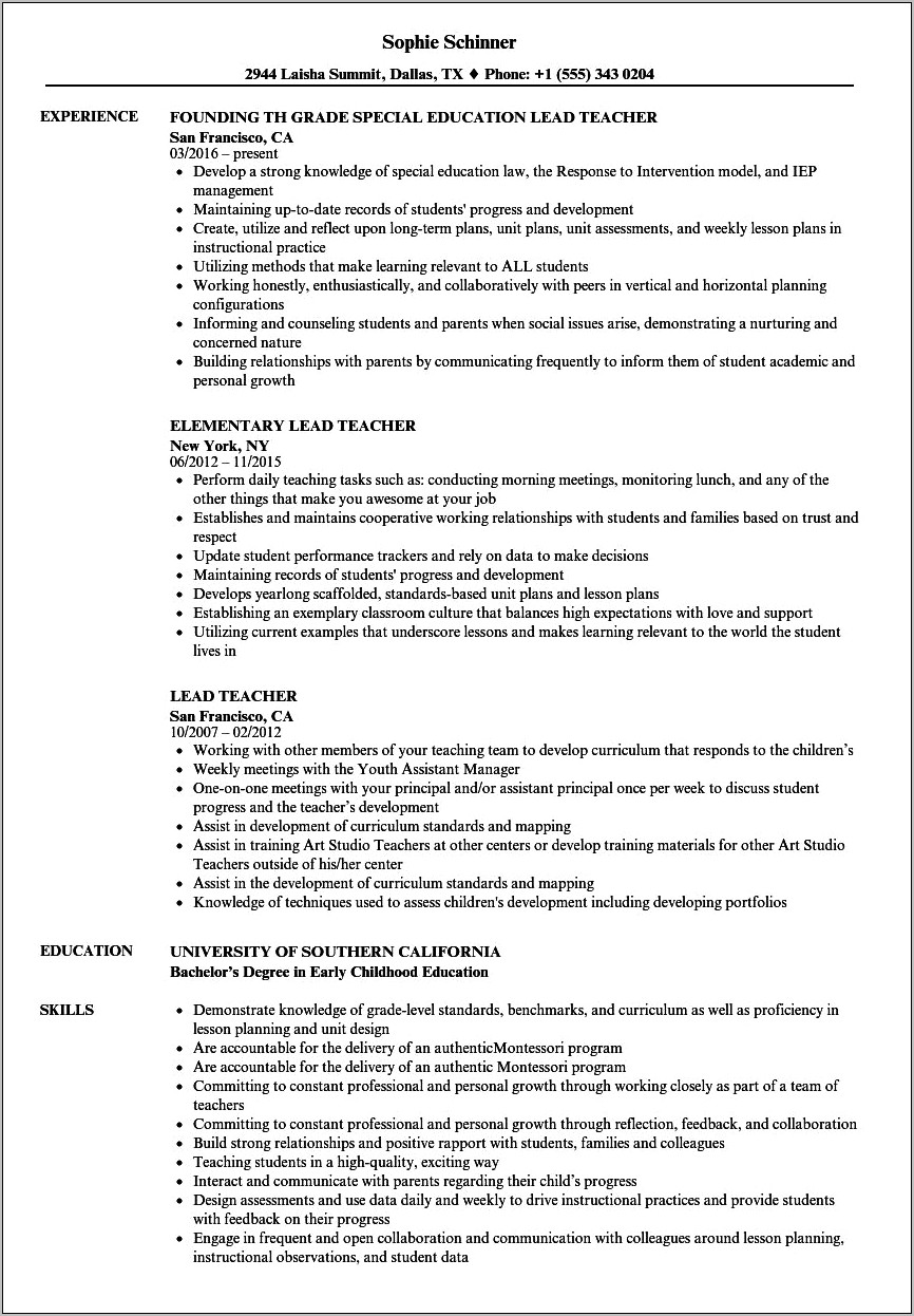 Daycare Teacher Job Description For Resume Younger Toddlers