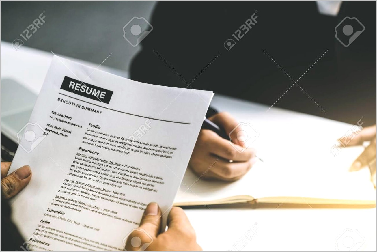 Department Manager Job Description For Resume
