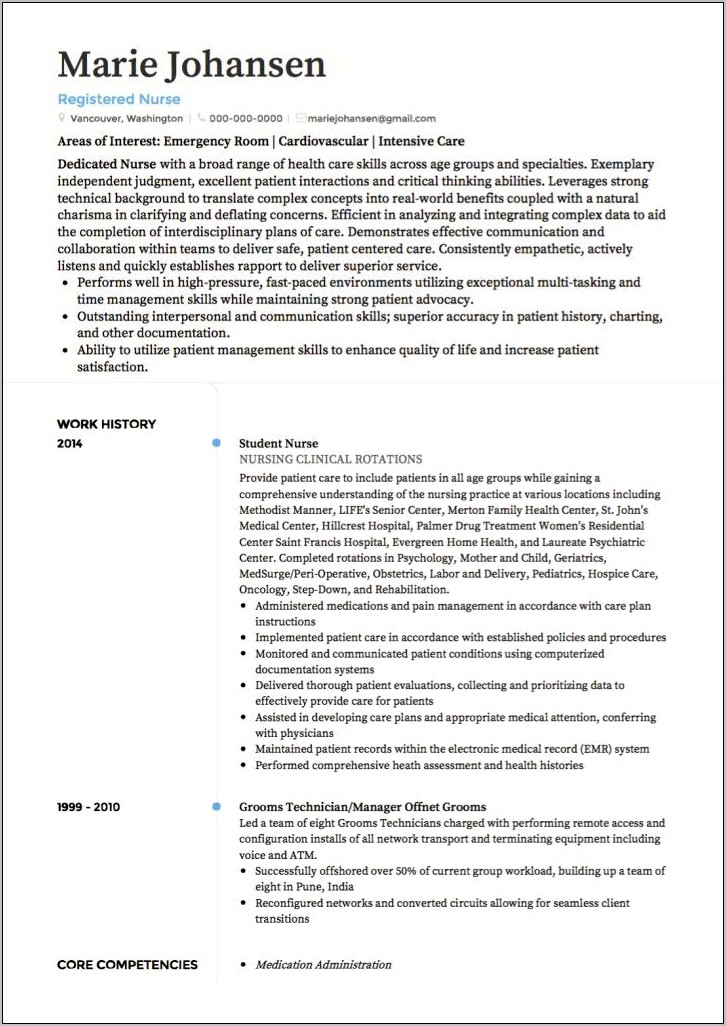 Developer Resume Worked With A Group Of