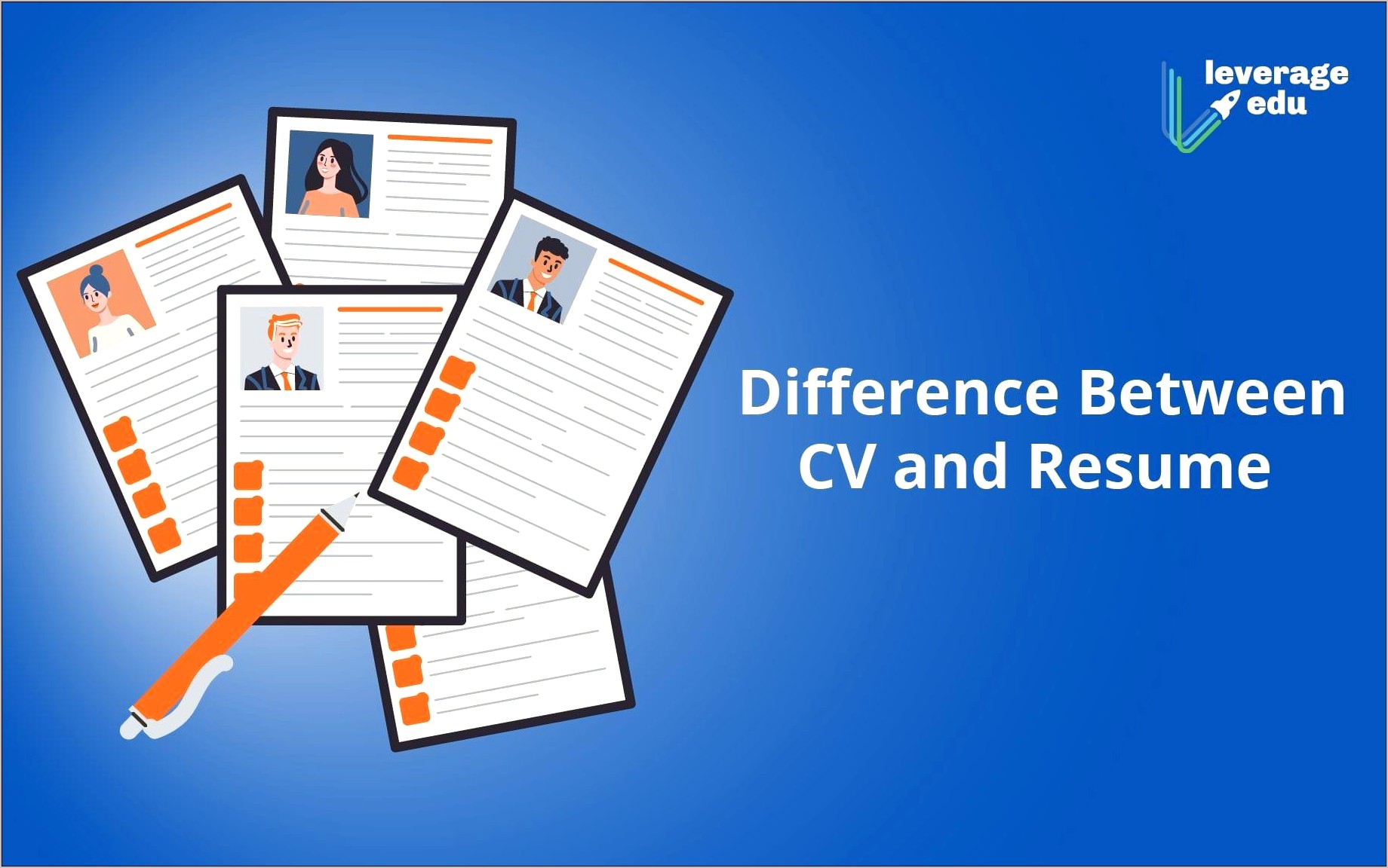 Difference Between Resume And Job Applicatin