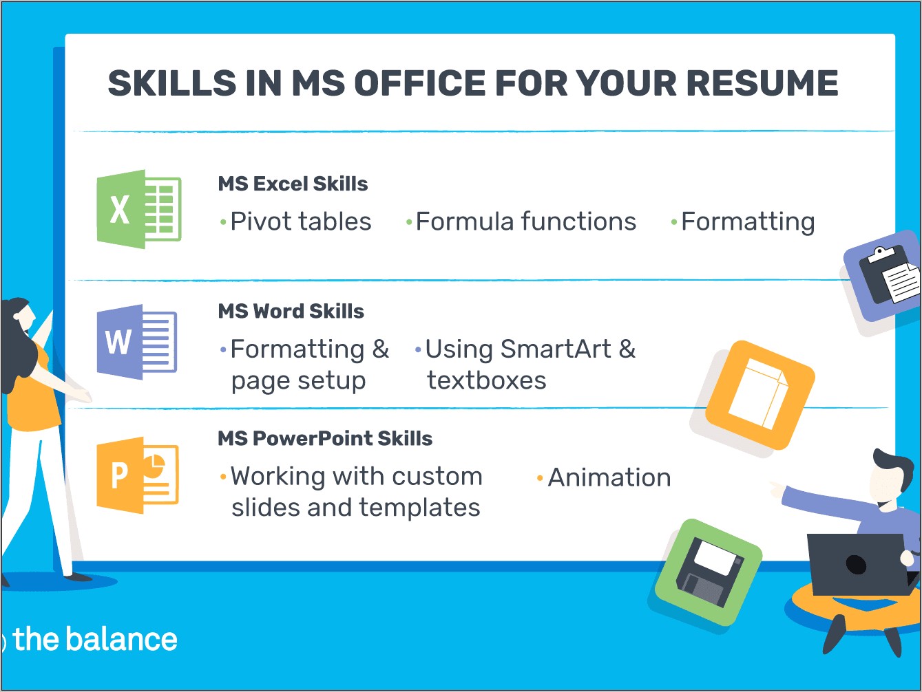 Different Excel Skills On Resume
