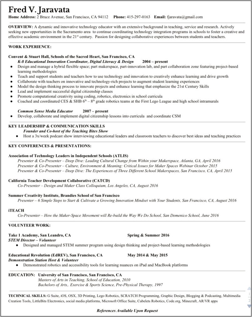 Do Teacher Resumes Need A Cover Letter