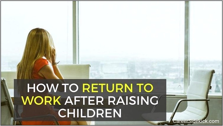 Do You Put Raising Kids On Resume