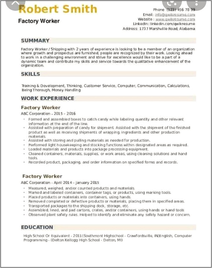 Does A Resume Need An Objective Statement