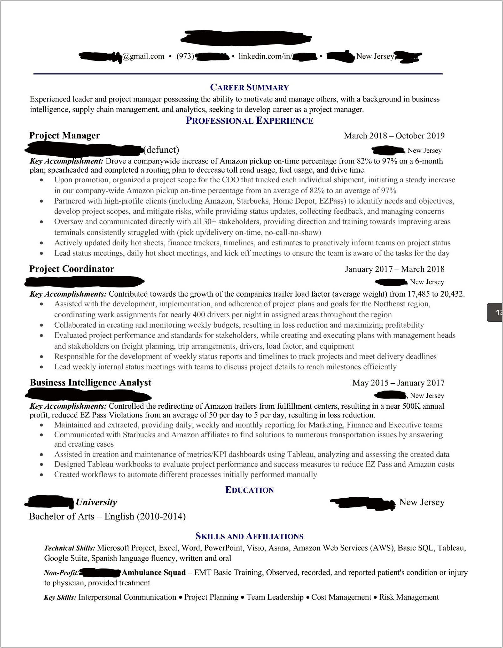 Does Emt Training Look Good On A Resume