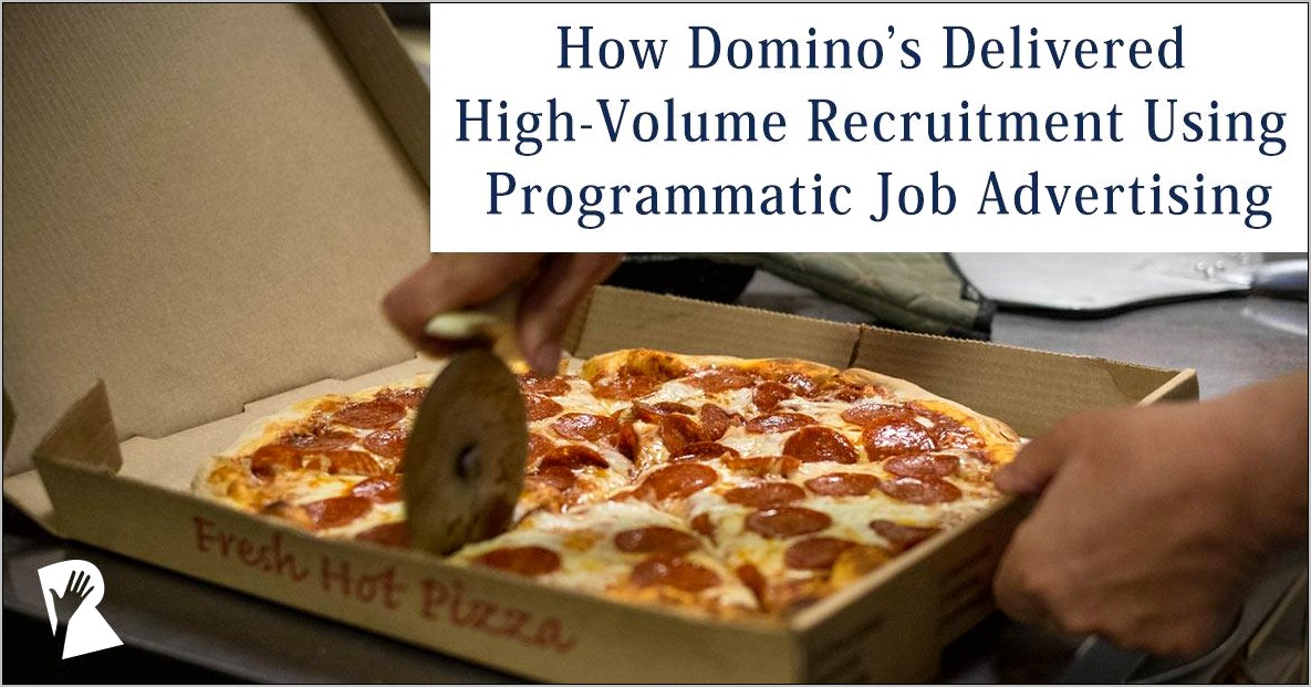 Domino's Driver Job Duties For Resume