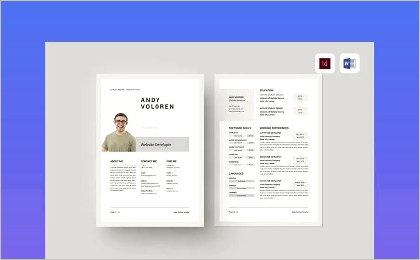 Download Resume Templates For Mac Free