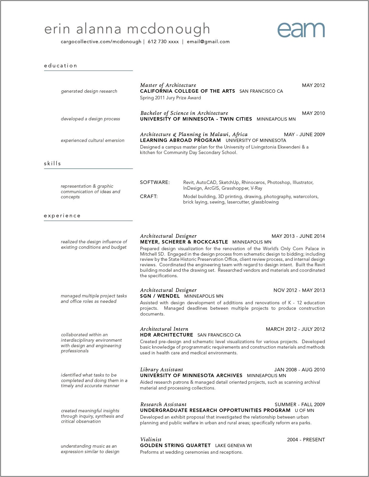 Education Section On Resume Italicise School Or Program