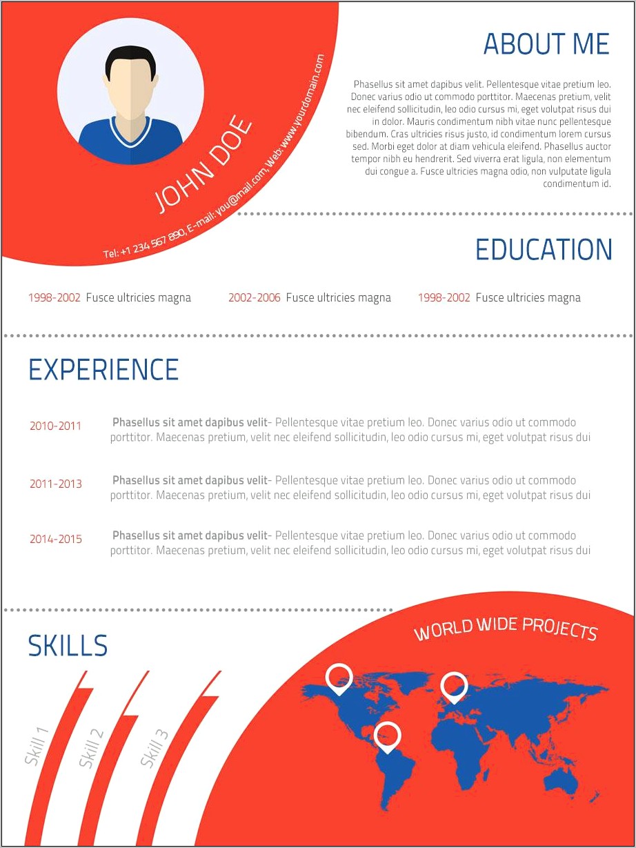 Elements Of A Good Resume Graphic