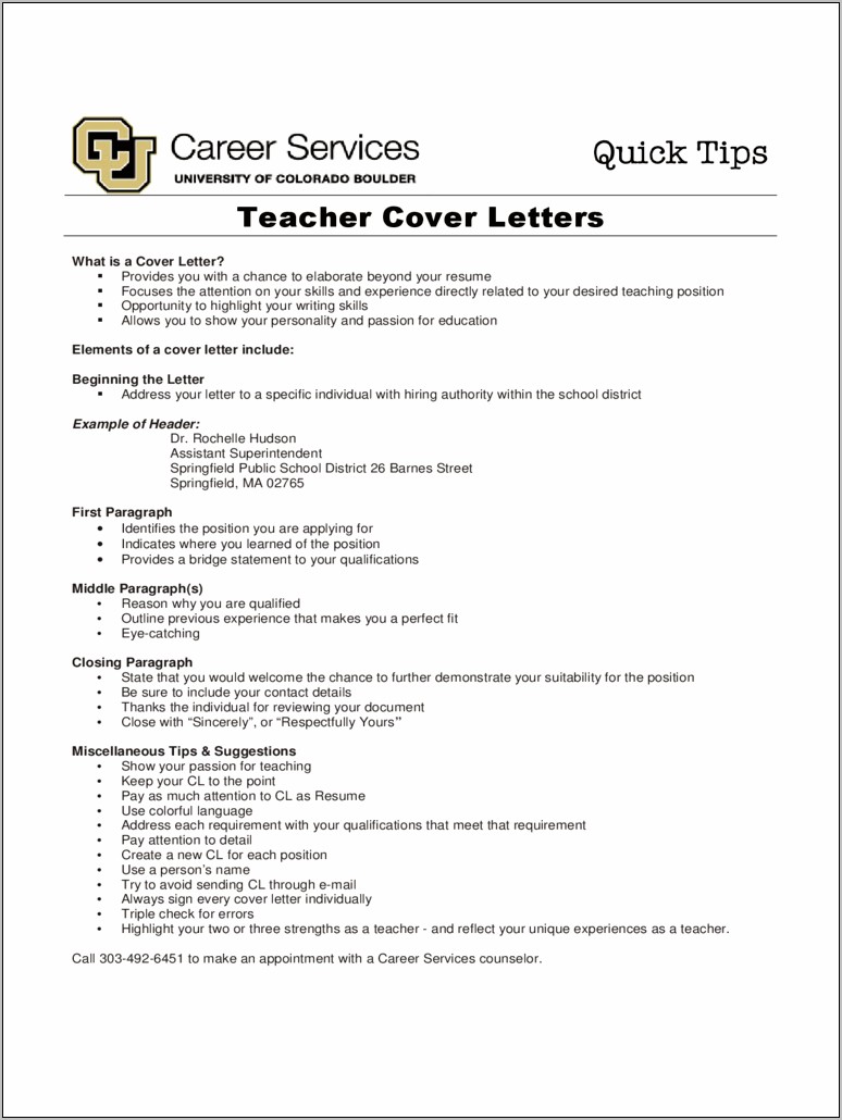 English Teacher Resume Cover Letter Examples