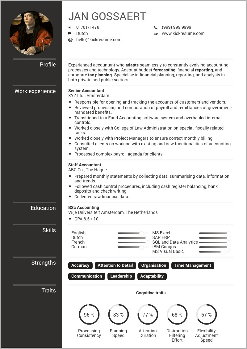Entry Level Accounting Resume Samples Free