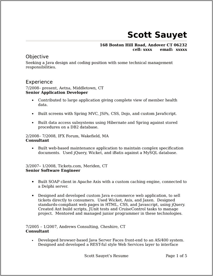 Entry Level Computer Support Resume Objective