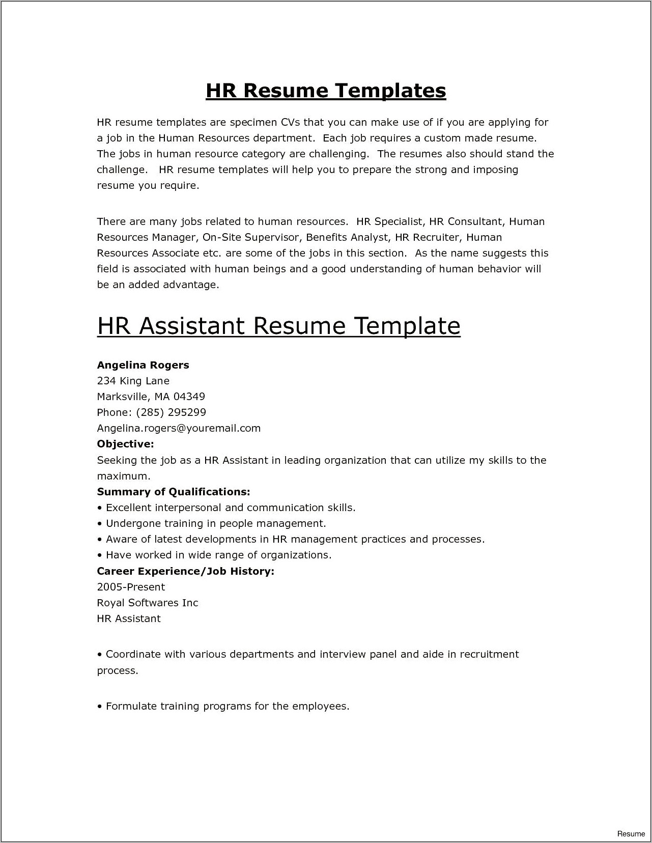 Entry Level Human Services Resume Samples With Objectives