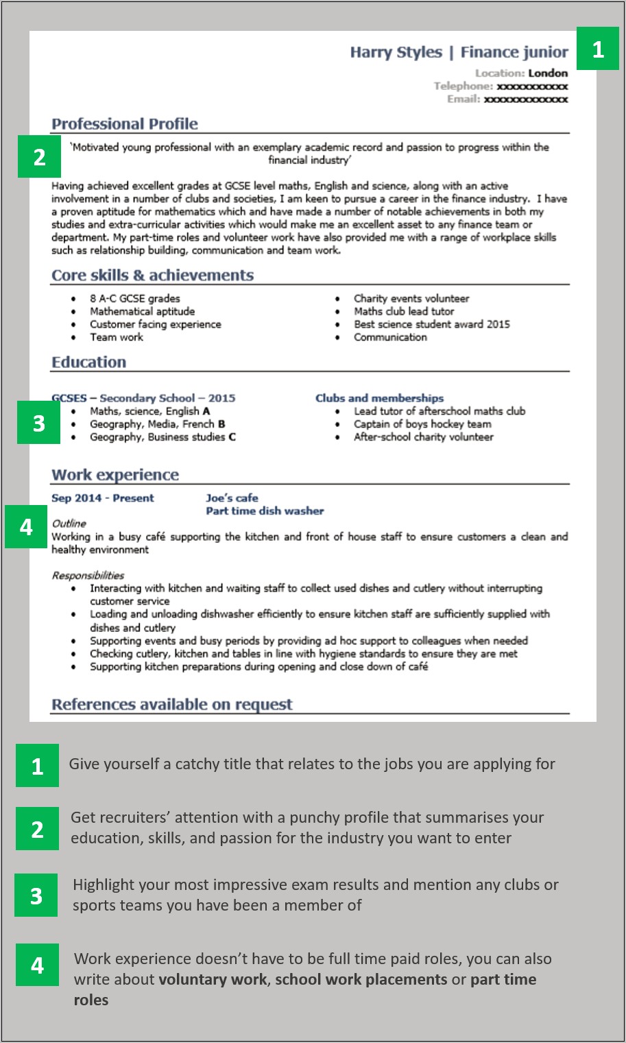 Example Of A Great Summary For Indeed Resume