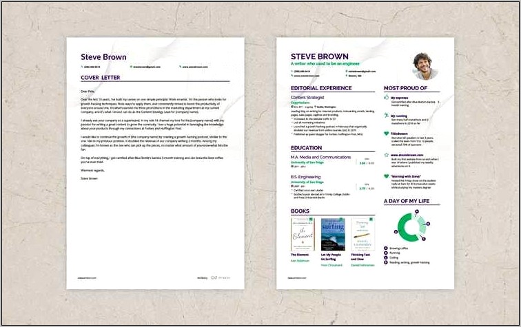 Example Of A Professional Resume Cover Letter