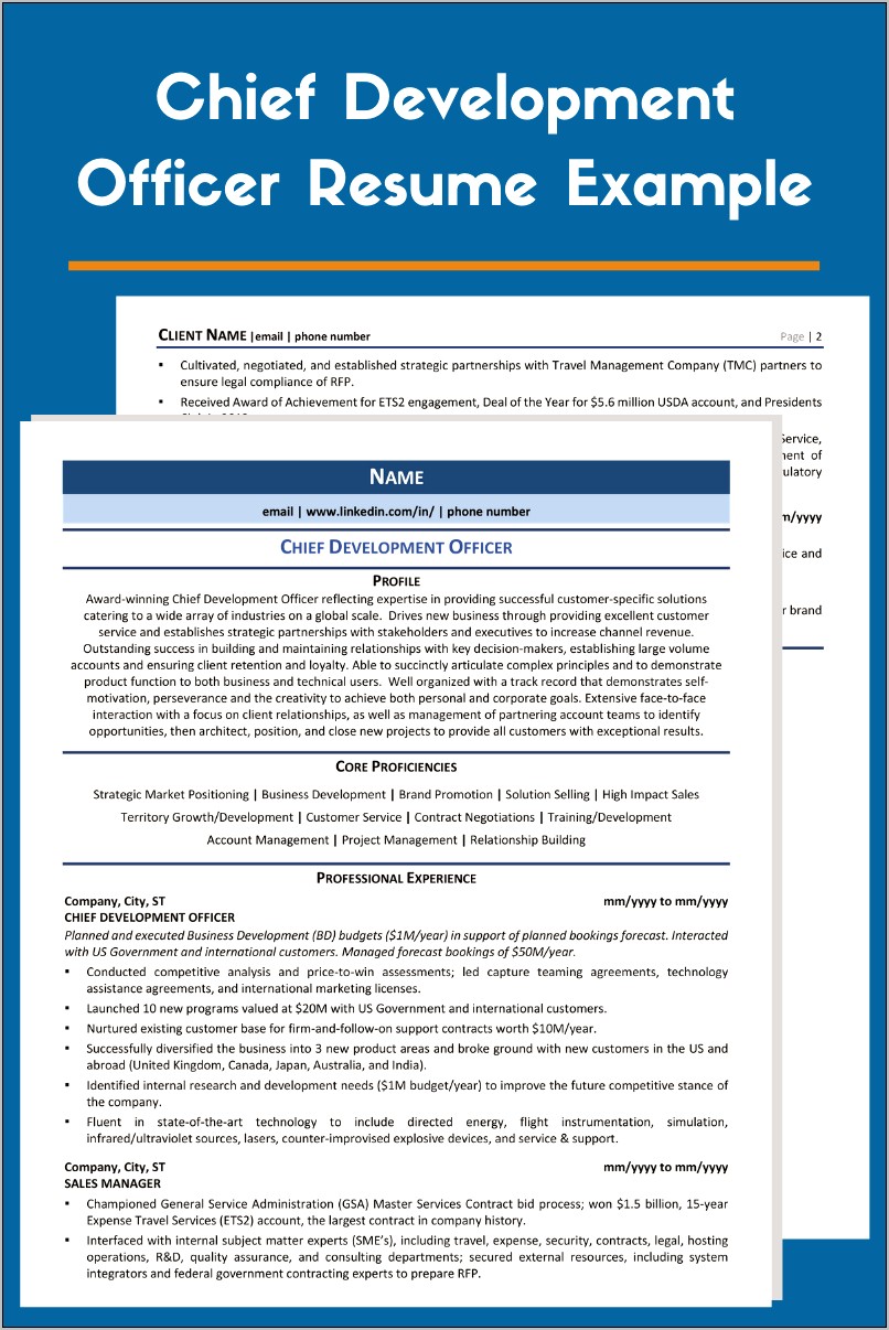 Example Of A Resume For Customer Service Job