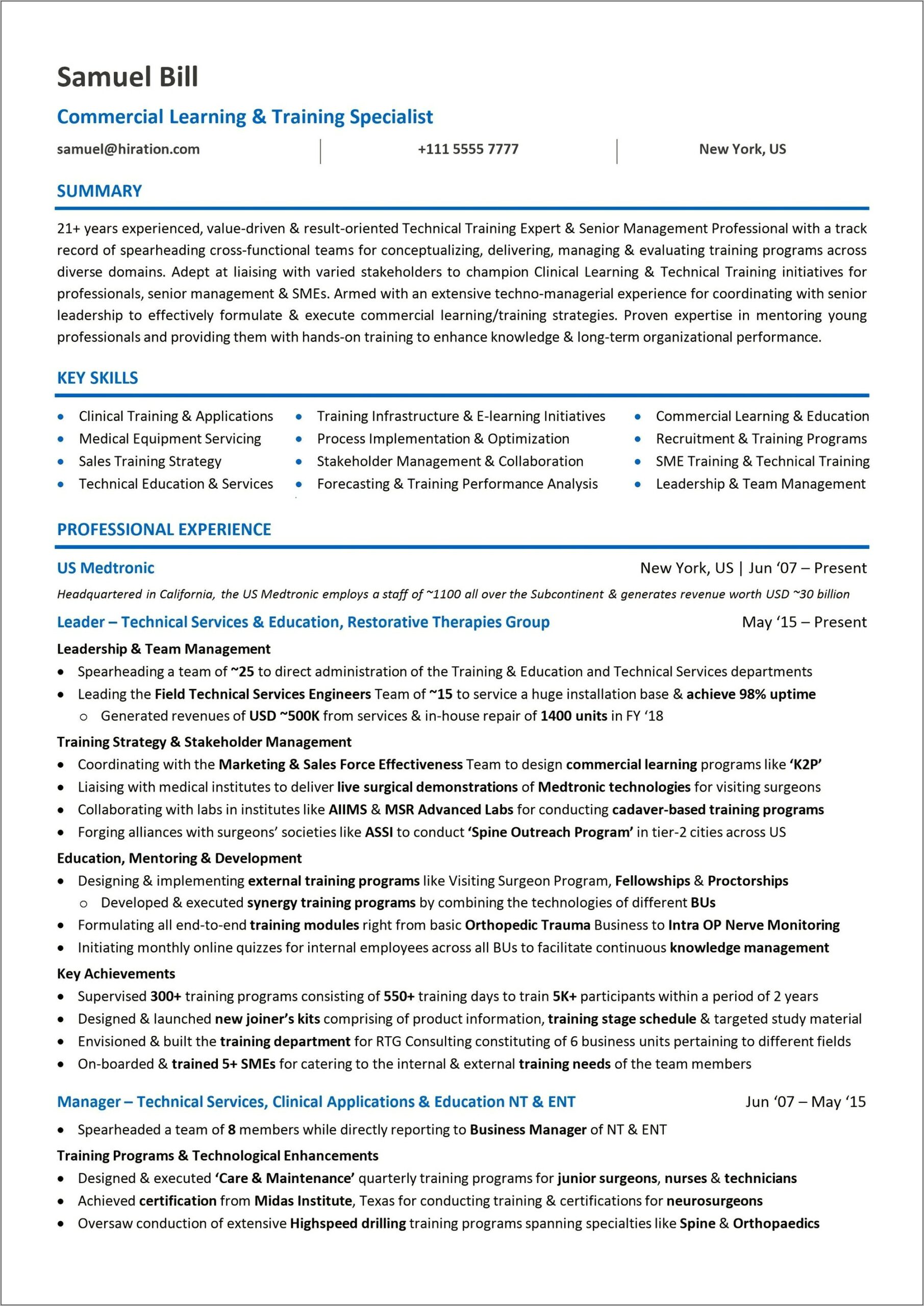 Example Of Combination Resume For Career Change